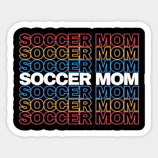 Soccer Mom Sticker